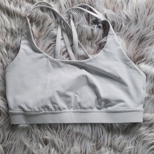Lululemon White Energy Bra